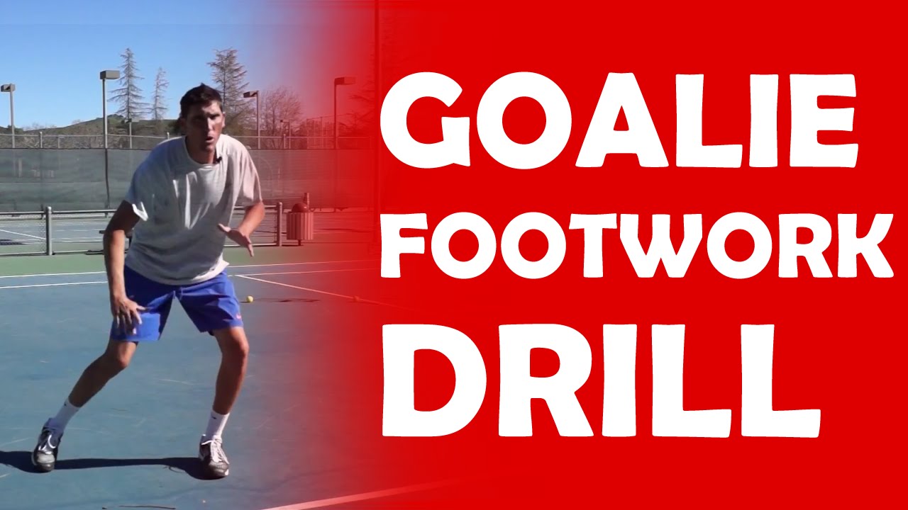 Goalie Drill FOOTWORK DRILLS YouTube