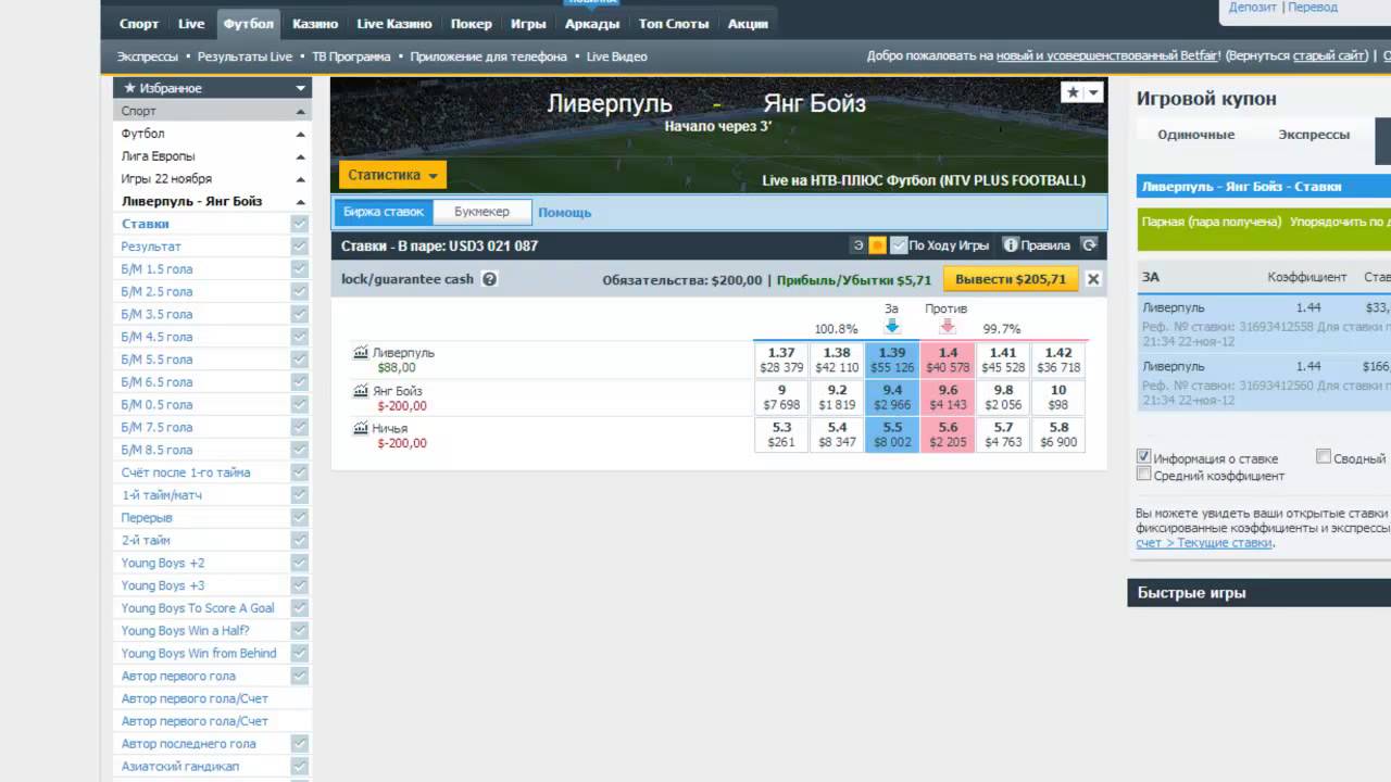 Книга ставки на спорт