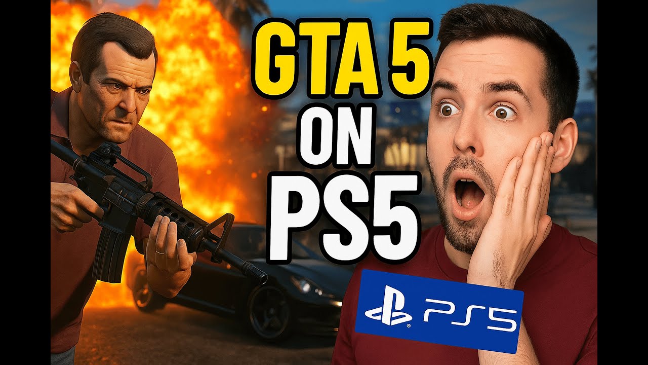 Playing gta 5 on ps5