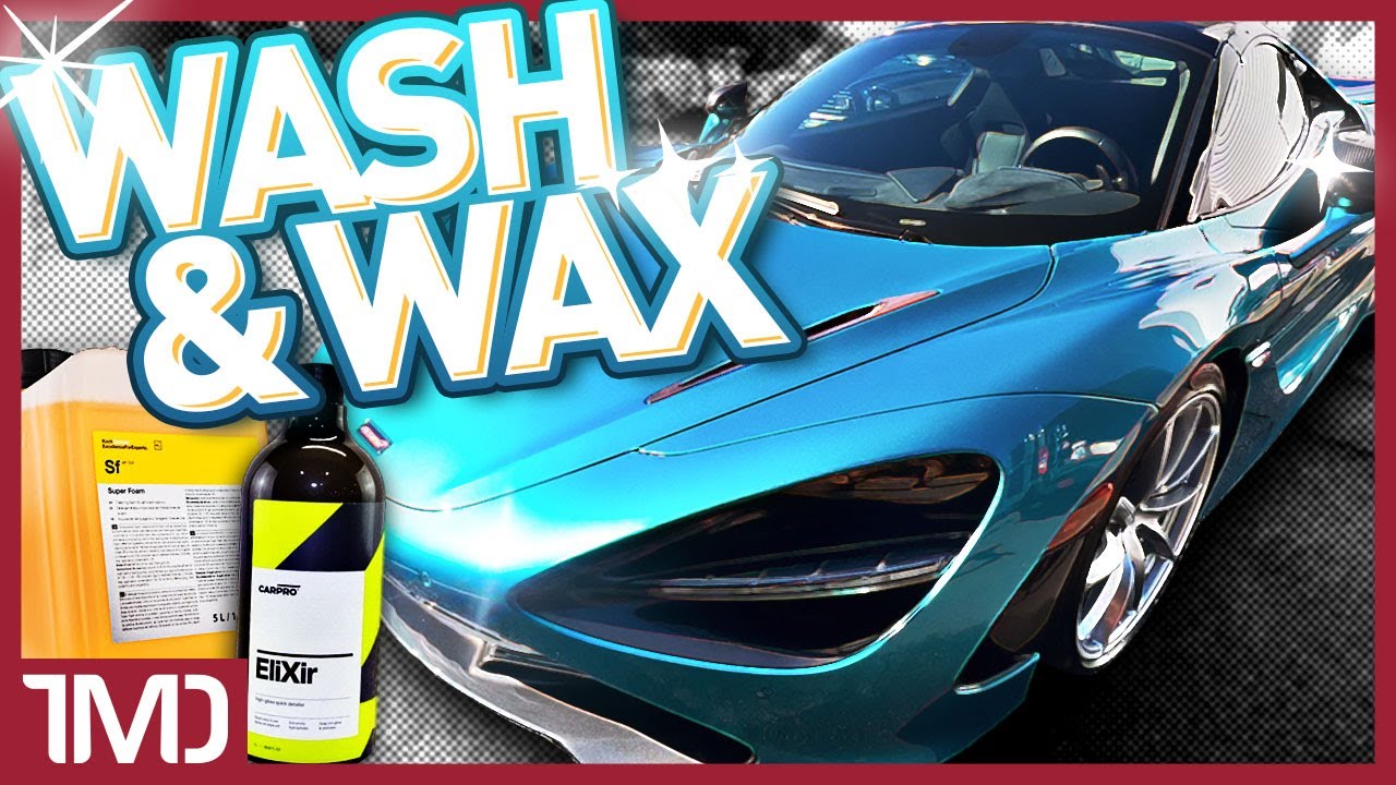 McLaren 720S Wash & Wax | Koch Chemie Super Foam | Carpro EliXir | Автодетейлинг
