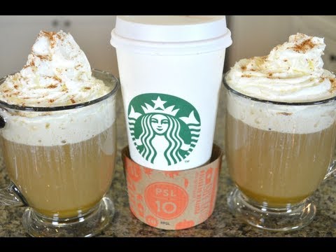 How to Make Starbucks Pumpkin Spice Latte! DIY Recipe!