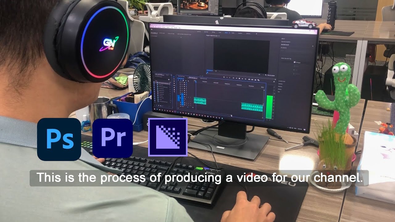 Behind the Scenes How We Create Videos for the Calm Night Wave Channel