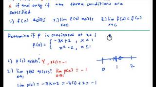 Calculus 1.55 Sample Problem on Continuity Part 4