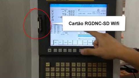 RGDNC-SD WiFi com mapeamento de rede via celular