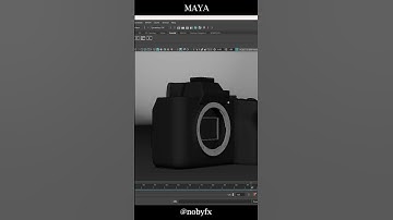CAMERA made in AutoDesk MAYA  |  Nobyfunk  #animation #artist #autodeskmaya #modeling