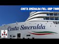 Costa Smeralda Ship Tour 2021