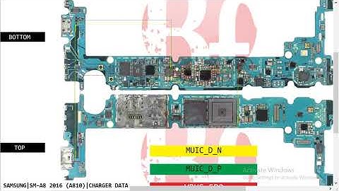 Samsung A8 2016 SM A810 Charging Problem Battary Error BSL ID Hardware Solution