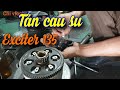 Thay bố ,tán thay cau su nồi exciter 135 bị dọng