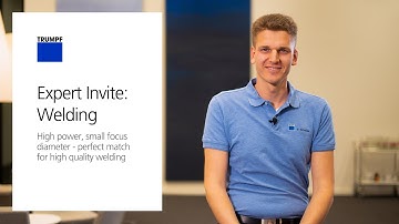 Welding solutions: Laser, optics and image processing – TRUMPF at Laser World of Photonics