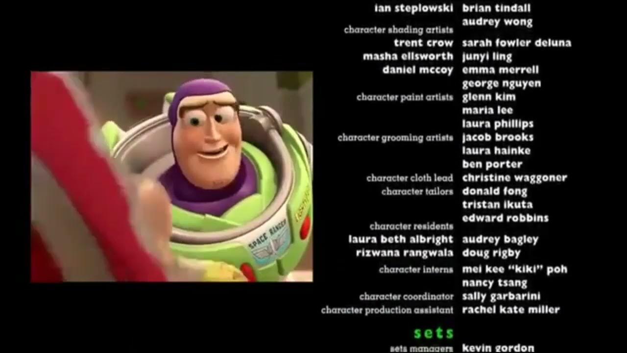 TOY STORY 3 END CREDITS YouTube