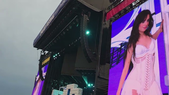 Camila Cabello Opener Festiwal w Gdyni 05.07.2025 rok - YouTube