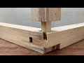 The Craftsman&#39;s Excellent Wood Cutting Technique, Hand-cut Three-Dimensional Joint Structure