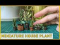 Miniature Houseplant Tutorial Make From Scraps - Upcycling Project #3