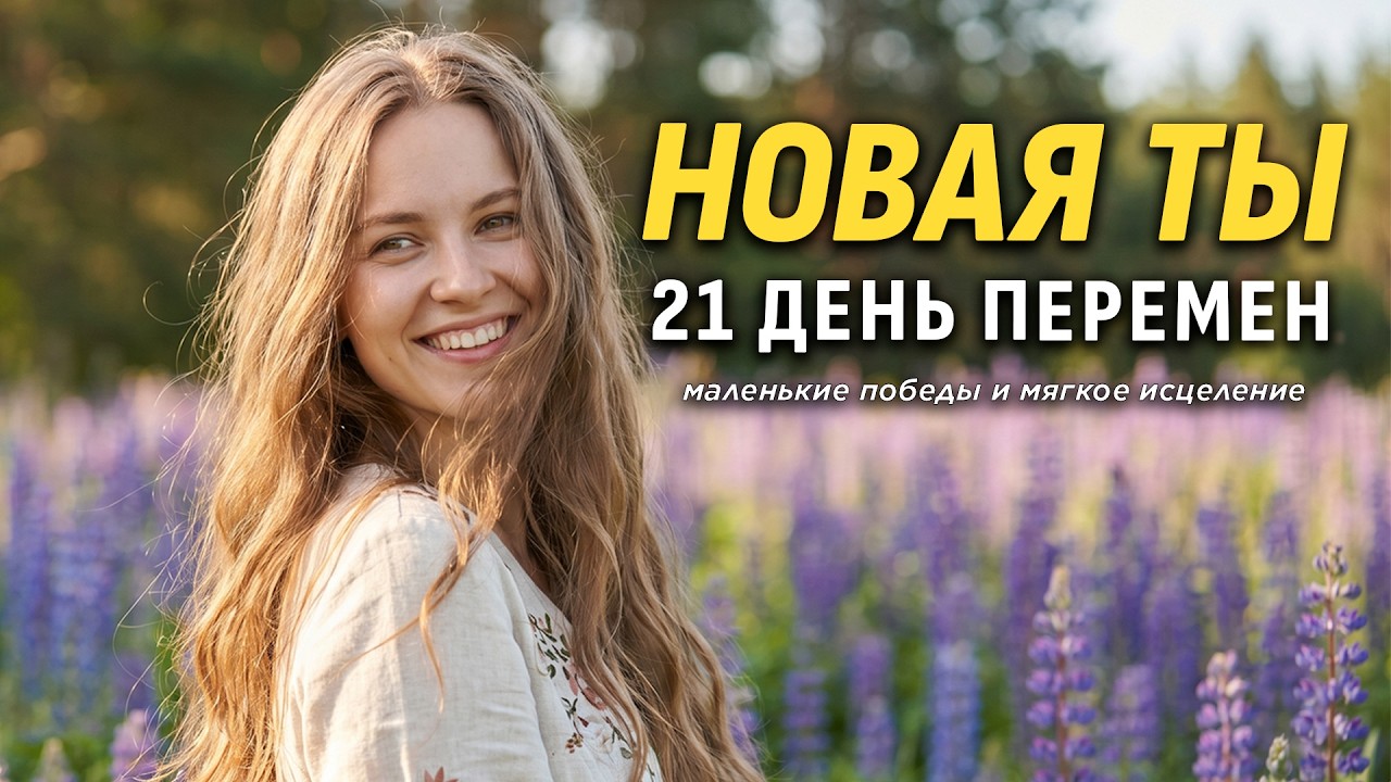 21 день к новой себе: аффирмации, маленькие победы и мя… — Transcript