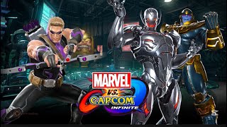Hawkeye vs Thanos and Ultron | Marvel vs Capcom Infinite