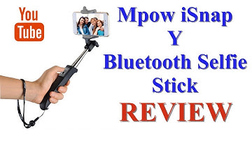 Mpow iSnap Y Bluetooth Selfie Stick REVIEW