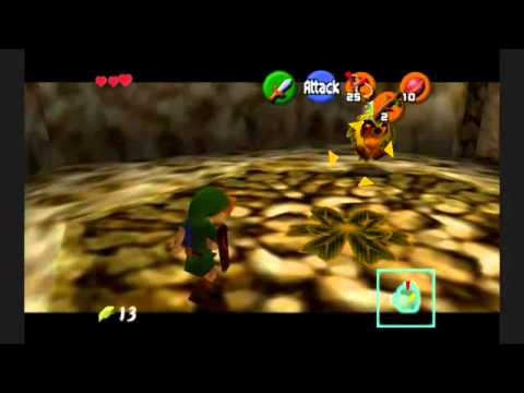 Zeldalandia - The Legend Of Zelda: Ocarina of Time - Inside The Great Deku  Tree kartta