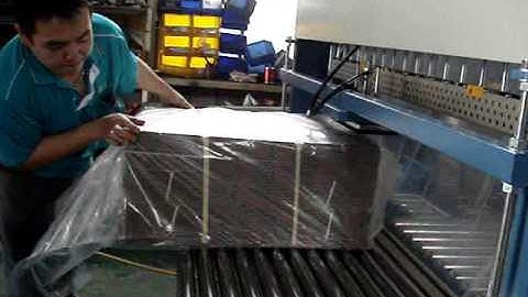 Shrinking Tunnel Machine Video