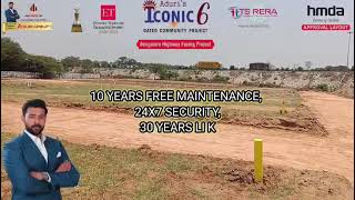 Open plots  for sale in Shadnagar, Hmda and Rera Approved project