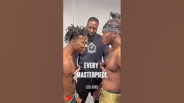 KSI And IShowSpeed Vs Jake Paul And Andrew Tate    FACE OFF 🥊😳