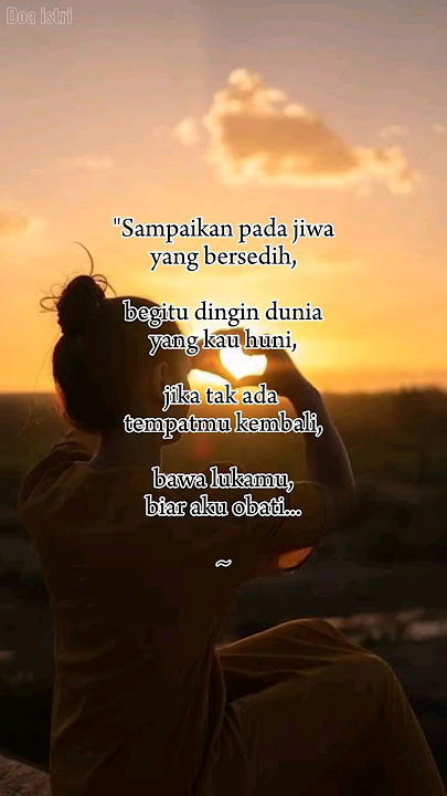 Status wa jiwa yang bersedih