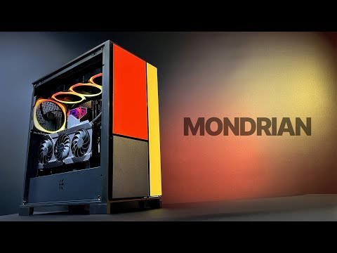 Mondrian Style PC | Intel i7 13700K | Z690M | DeepCool LT720 | Arctic P12 PWM