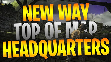 NEW WAY ON TOP OF THE MAP IN HEADQUARTERS - Call Of Duty: World War II