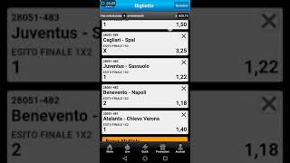 VINCERE 2500 €CON 3€?? 23° GIORNATA SERIE A screenshot 1