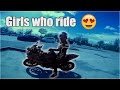 Meeting a CUTE girl rider!