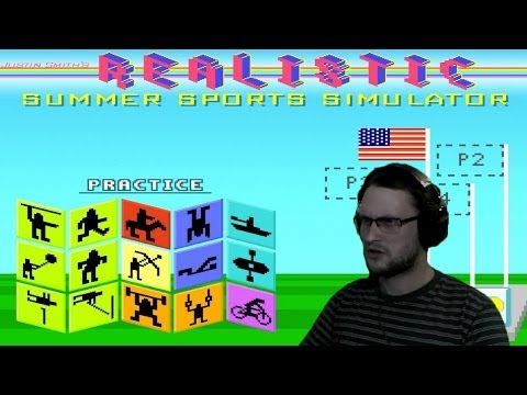 Video: Hilarious Minispelkollektion Realistic Summer Sports Simulator Nu Gratis På PC