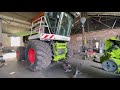 Stripping the Claas Jaguar 900 then repairing the drum and blower rotors before assembling it aigain