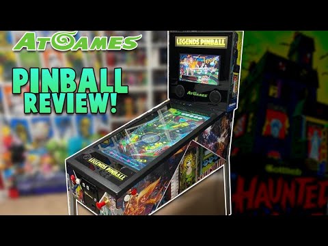 Legends Pinball, Full Size Arcade Machine, Home Arcade, Classic Retro Video  Games, 22 Built in Licensed Genre-Defining Pinball Games, Black Hole