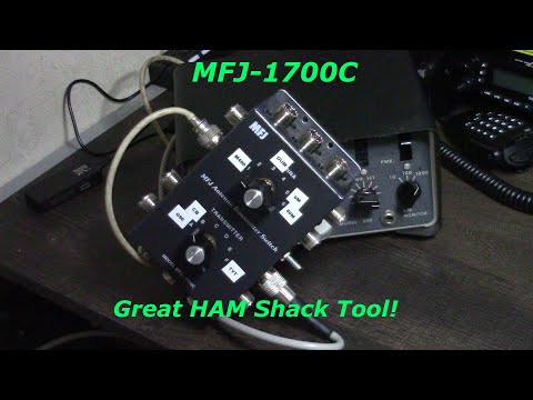 Airwaves Episode 42:  MFJ-1700C Antenna/Transmitter Multi Switch!