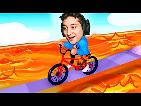 ახალი გზა Roblox Obby მაგრამ ველოსიპედზე ზიხარ