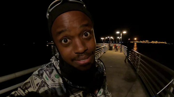 NIGHT FISHING for PIER MONSTERS using CRAB STUFFED...