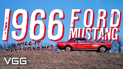 I bought a Classic Mustang SIGHT UNSEEN! - Will It RUN AND DRIVE 300 miles?