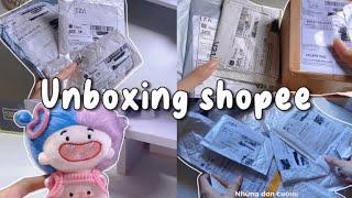 [UNBOXING] Unboxing shopee sale đầu tháng 10 // Săn sale 1k // Dieuxinhh