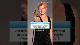 Jessie Buckley is the most awarded actress of 2026👑 #jessiebuckley #hamnet #oscar #oscars