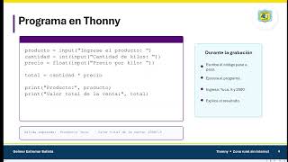 Introducción a la programación en Python: variables, operadores y funciones básicas