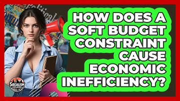 How Does A Soft Budget Constraint Cause Economic Inefficiency? - Socialism Explained
