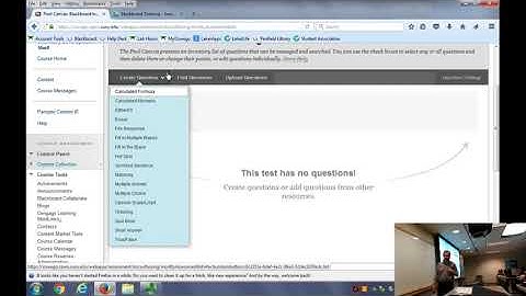Creating numerical questions in Blackboard