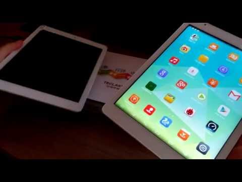 Teclast X98 Air 3G Android 4.4.2 hands on in English [4k] - 동영상