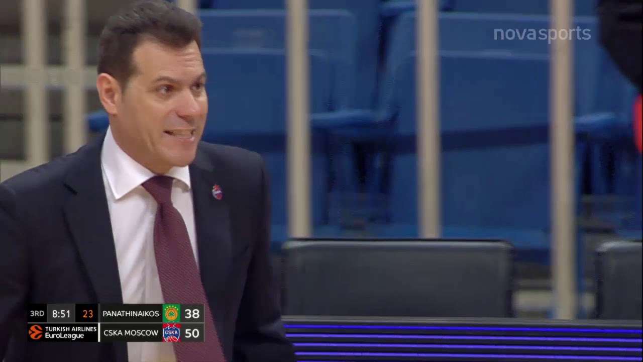 Παναθηναϊκός-ΤΣΣΚΑ Μ.: 66-97 (HL)