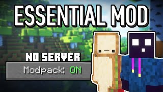 How To Play Modded Minecraft With Friends Using Essential Mod