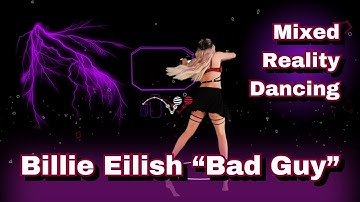 Billie Eilish- Bad Guy / New Custom Synth Riders Map / VR Dancing and Stunning Visuals