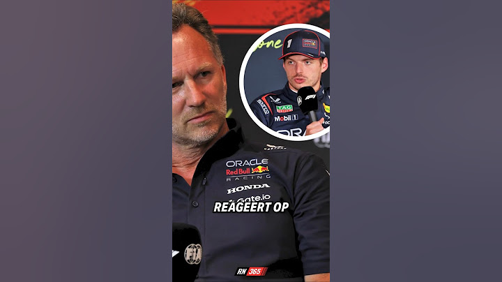 Verstappen Reageert Op Vertrek Horner Bij Red Bull #F1 #Formule1 ##MaxVerstappen #RedBull #F1Shorts