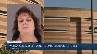Woman accused of trying to smuggle drugs into jail