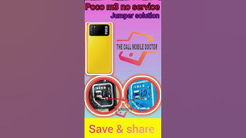 Poco m3 no service solution. poco m3 network no service problem solution