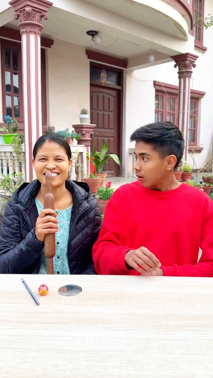 Squid Game Song on Tooth ?? | Mom \u0026 Son #shorts #funny #viral