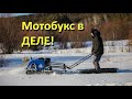 Мотобуксировщик в деле!